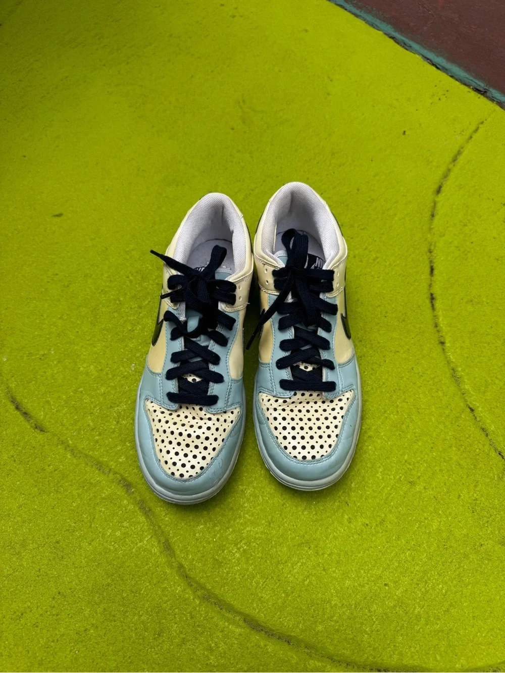 Nike Dunk Low Premium Polka Dot Mesh 309324-145 Women’s Size 7